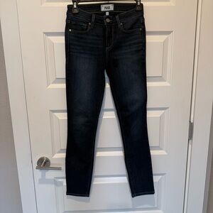 PAIGE Verdugo Women's Midnight Blue Ankle Skinny Jeans